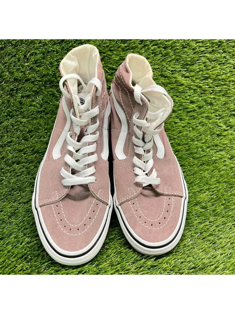 Vans Sk8-Hi Tapered Antler Pink Womens Size 7.5 Athletic Skate Shoes Sneakers